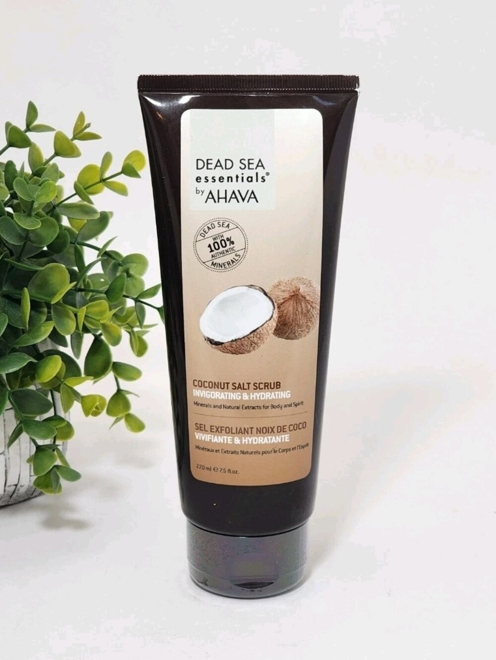 AHAVA Coconut Salt Scrub - 7.5oz BNIB